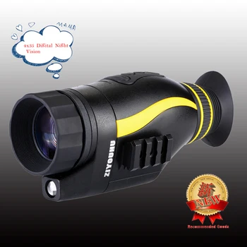 

Latest New Digital Night Vision Goggles 4x35 HD Infrared IR Camcorder Monocular Hunting Scope Multi-Function Night Viewer Device