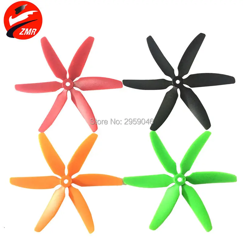 

Quality 4 Pairs 6 Blades 5045 CW CCW ABS Propeller Props Six-Blade X5045 6 leaf Quadcopter Propellers for FPV UAV racing Drone