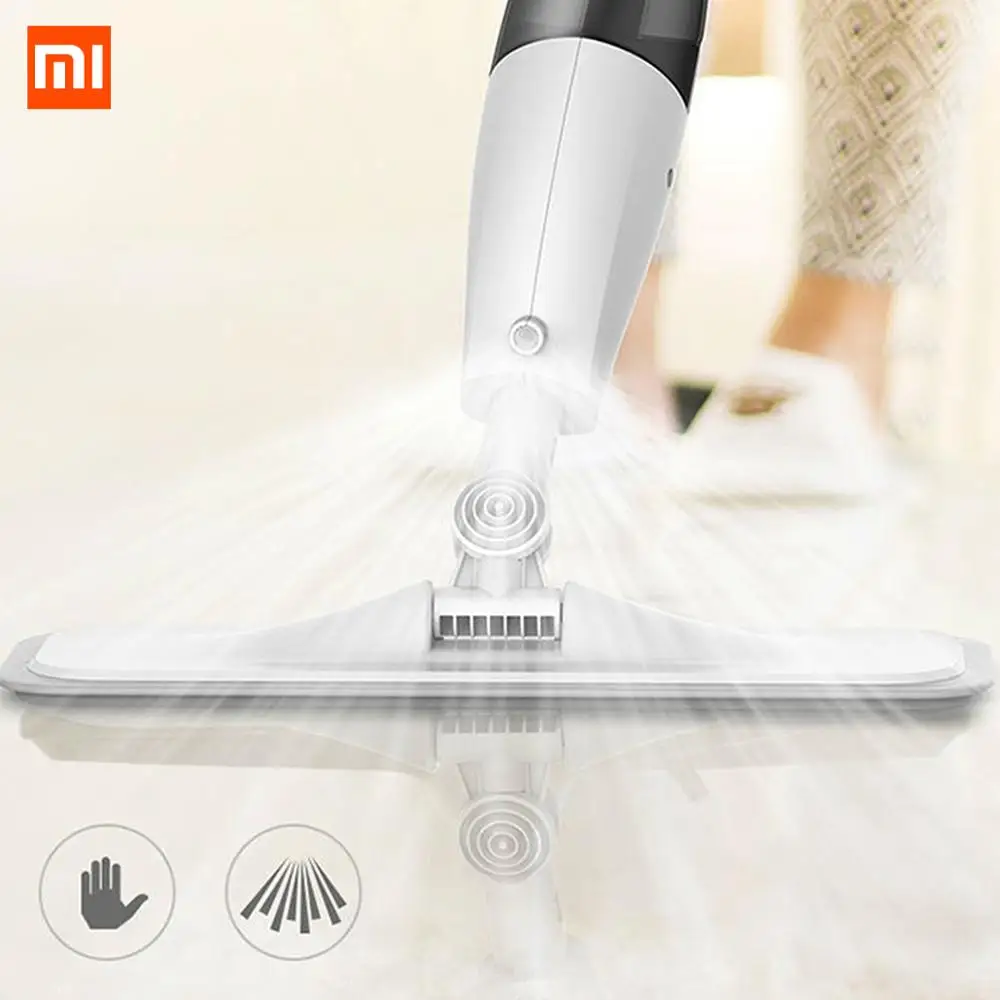 Xiaomi Deerma спрей Швабра 360 градусов вращающийся ручной Mijia швабра с функцией