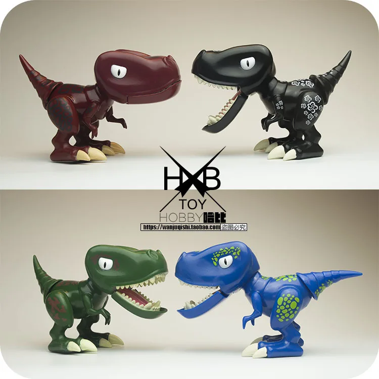 

new Cute large Tyrannosaurus dinosaur Q version model doll baby toy Action Figures toy best kid gift