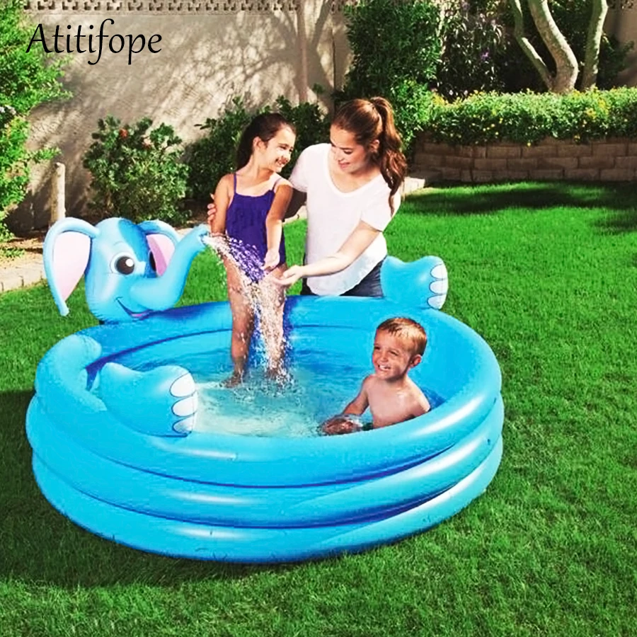 elephant inflatable pool