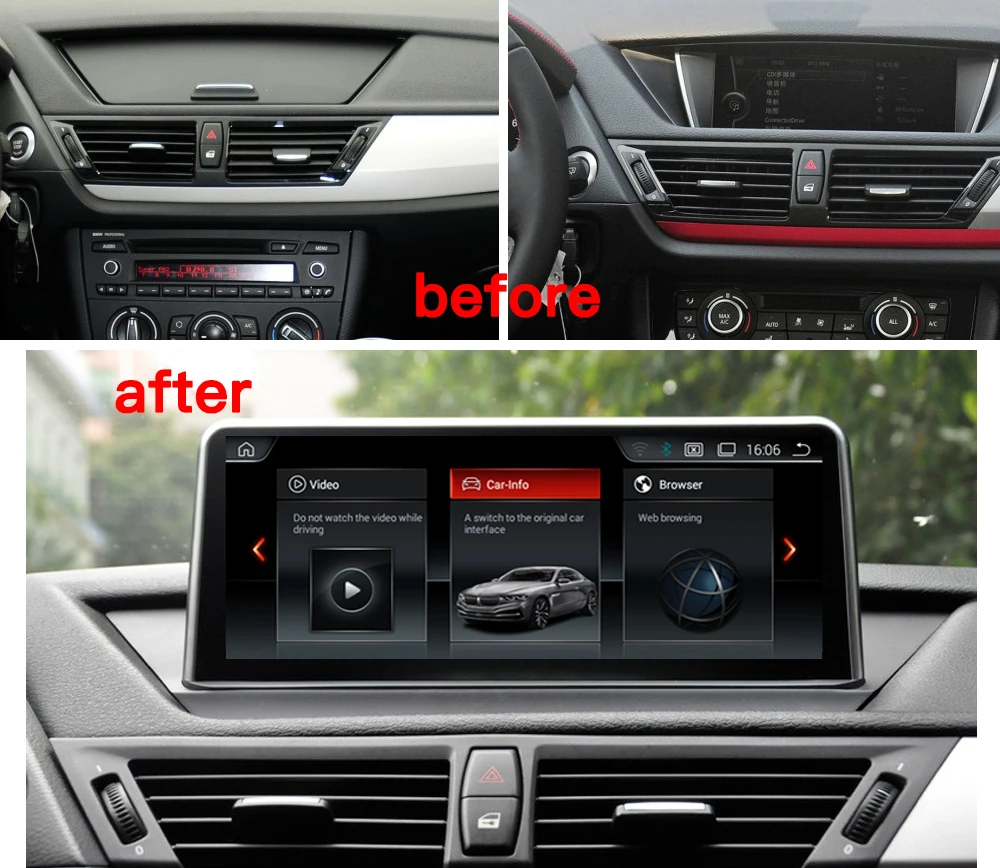 Top Andream GPS Navigation 10.25" Car Multimedia Player For BMW X1 E84 Wifi Steering Wheel ID6 Interface EW970BW-CIC 0 Top Andream GPS Navigation 10.25" Car Multimedia Player For BMW X1 E84 Wifi Steering Wheel ID6 Interface EW970BW-CIC 0