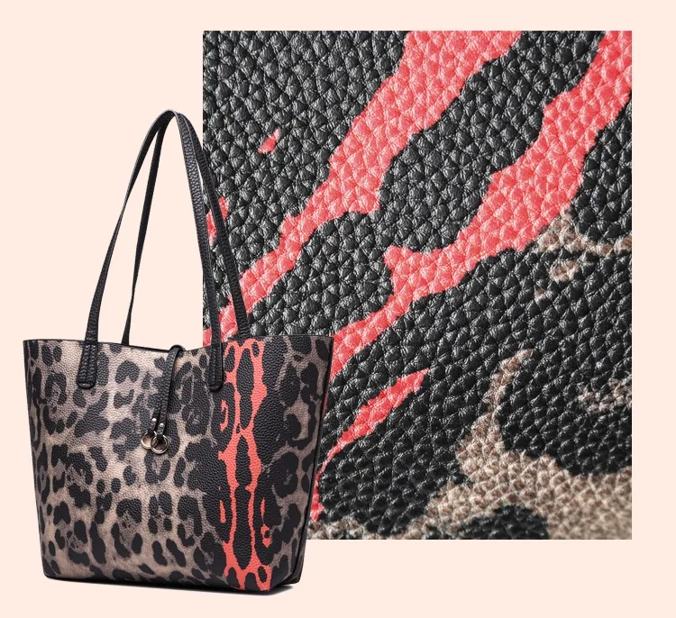 NIGEDU Fashion leopard large women handbag Brand Designer Shoulder Bag for Female Crossbody Bags PU Leather lady Big Totes (7)