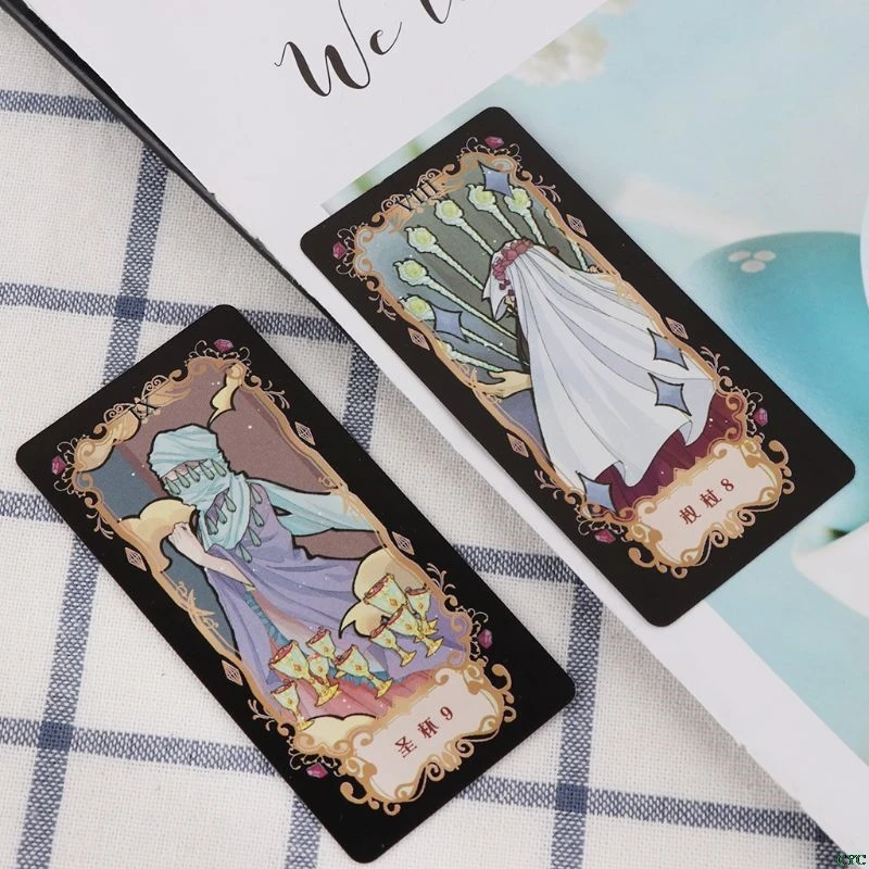 Студенческие карты Таро с красочной коробкой загадочное гадание Астрология настольная игра