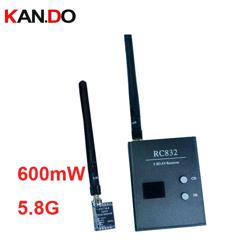  600mW FPV transmitter receiver 32ch 5.8G Wireless transmitter receiver5.8G CAM FPV transceiver mode