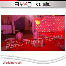 Rgb полноцветная Гибкая светодиодная занавеска