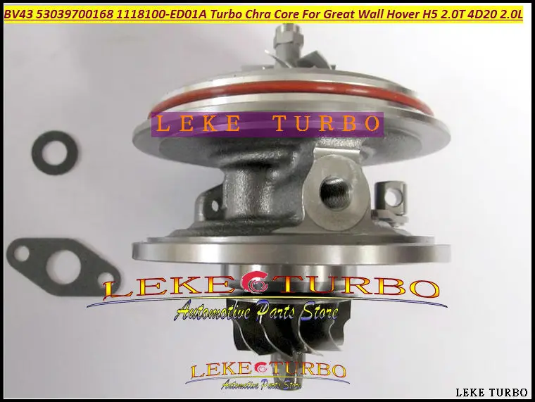 BV43 53039700168 53039880168 1118100-ED01A Turbine Turbocharger Cartridge Turbo Chra Core For Great Wall Hover H5 2.0T 4D20 (3)