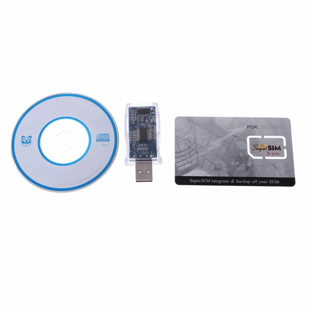 Новый кардридер USB 16в1 sim-карта ридер писатель копия Cloner Резервное Копирование CD Горячий
