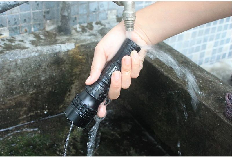 AIMIHUO T6 LED Diving Flashlight Powerful Aluminum Alloy Flashlight Torch IPX7 Waterproof Underwater Flashlights T6 LED Lantern (18)