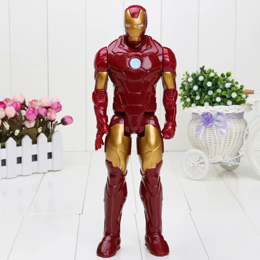 Iron Man Movie Spiderman 30CM PVC Iron Man Action Figures Action Toy