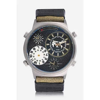 

2019 SHIWEIBAO Top Brand New Men's World Map Quartz Sports Watches Two Movements Canvas Male Wristwatch Hombre Relogio Masculino