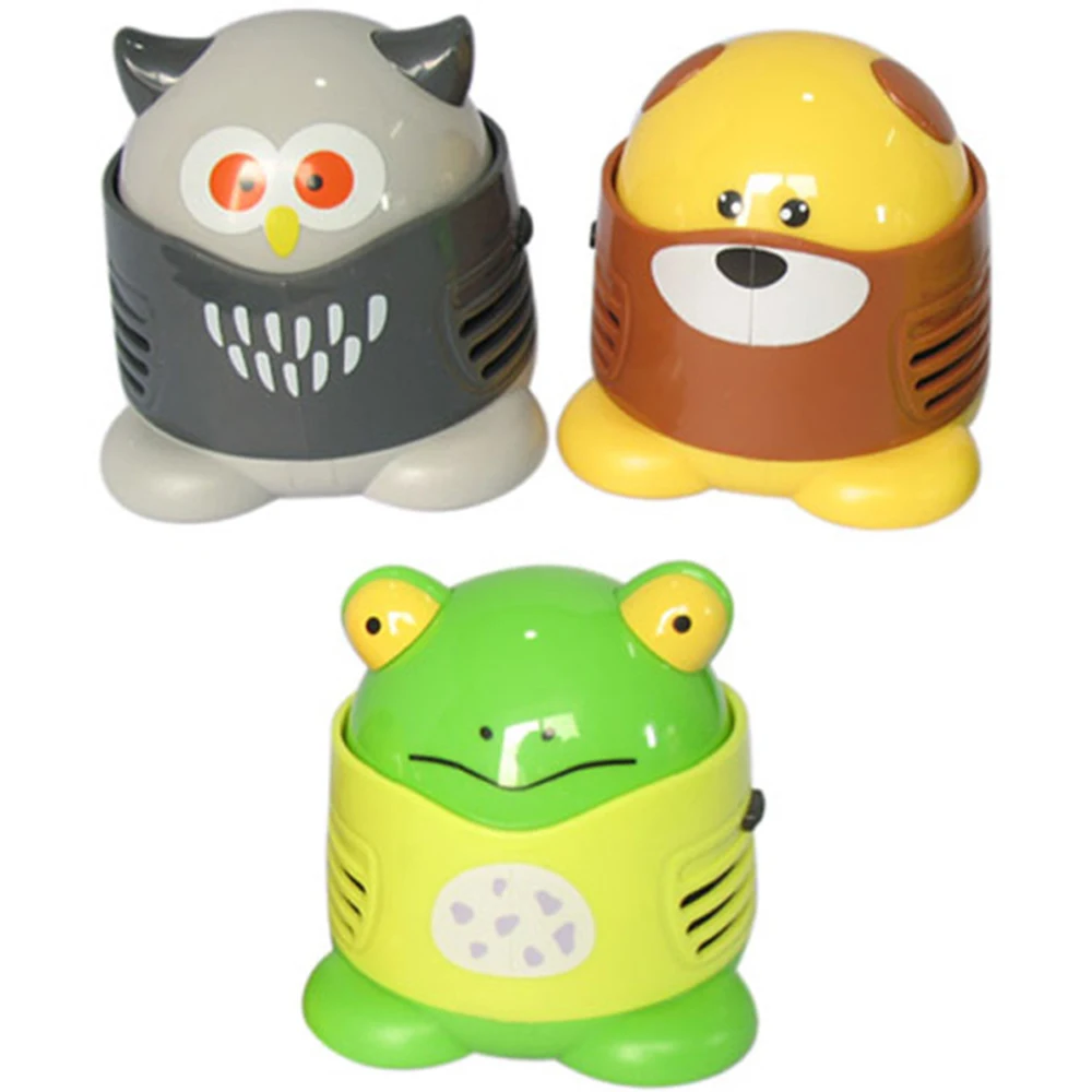 

Hot Selling Battery Vacuum Cleaner Home Computer Sweeper Mini Cartoon Desk Table Dust Handheld Vacuum Cleaners
