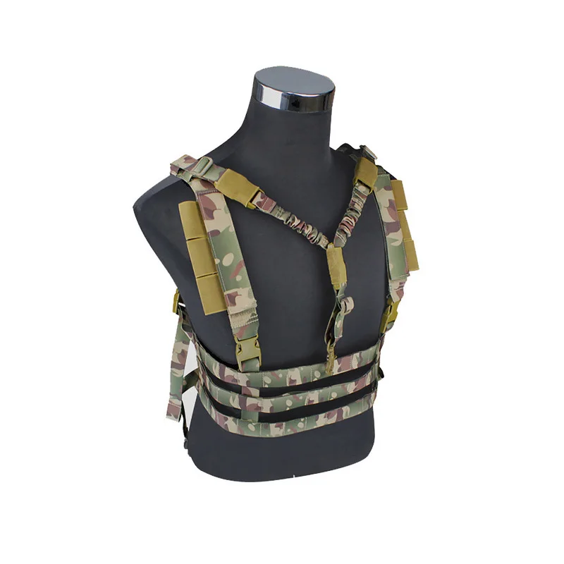 

2019 Fast MOLLE Light Vest MC MOLLE Chest rig Light Tactical MOLLE Fast Chest rig Black OD & Tank