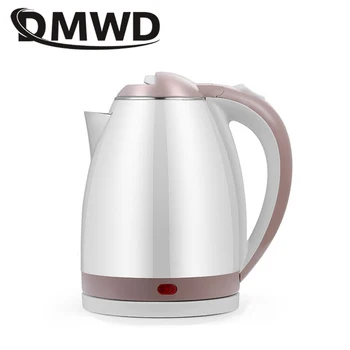 

DMWD Stainless Steel Electric Kettle 1.8L 1500W Auto Power-Off Quick Hot Water Heating Boiler Tea Boiling Pot Heater EU US Plug