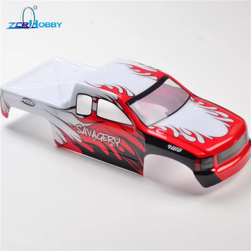 

HSP RACING RC CAR SPARE PARTS ACCESSORY 1/8 SCALE BODY SHELL OF 94982 MONSTER TRUCK Item No. 86297 86298