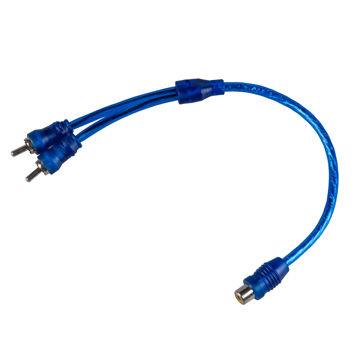 TOYL Car Audio RCA Female to 2 RCA Male Splitter Adapter Cable Wire 2 Pcsin Cables, Adapters