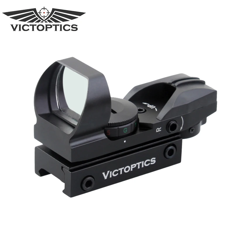 

Victoptics IMP 1x23x34 Reflex Red and Green Dot Sight Scope with 20mm Weaver Mount for Real & Airsoft & Camera Bird Fast Shot