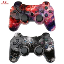 Геймпад 1/2 шт. Беспроводной Double Shock игровой пульт дистанционного управления для sony Playstation 3 Зарядный шнур череп и красная звезда по оптовой цене