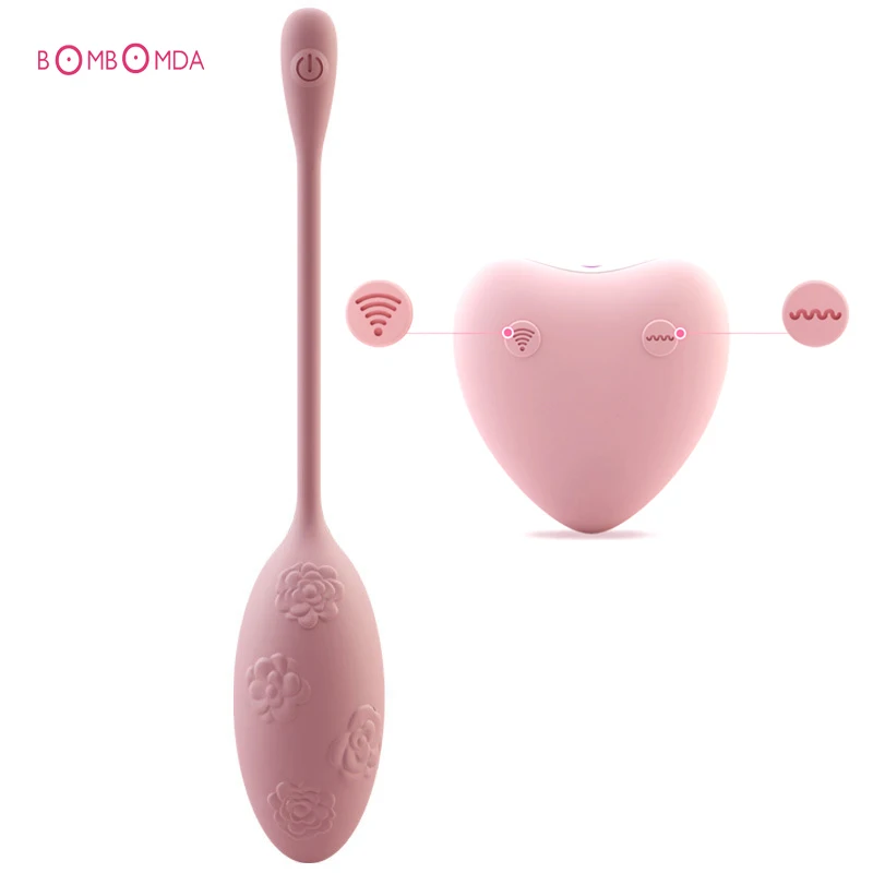 Waterproof USB Charged Wireless Remote Vibrator Egg Female Vagina Tight Exercise Smart Shrink Yin Vagina Ball Sex Toys For Women
