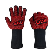 Новинка, Deyan, Арамидные волокна, силиконовые, в горошек, прихватки для барбекю, жаростойкие перчатки для барбекю, гриля, приготовления пищи, выпечки