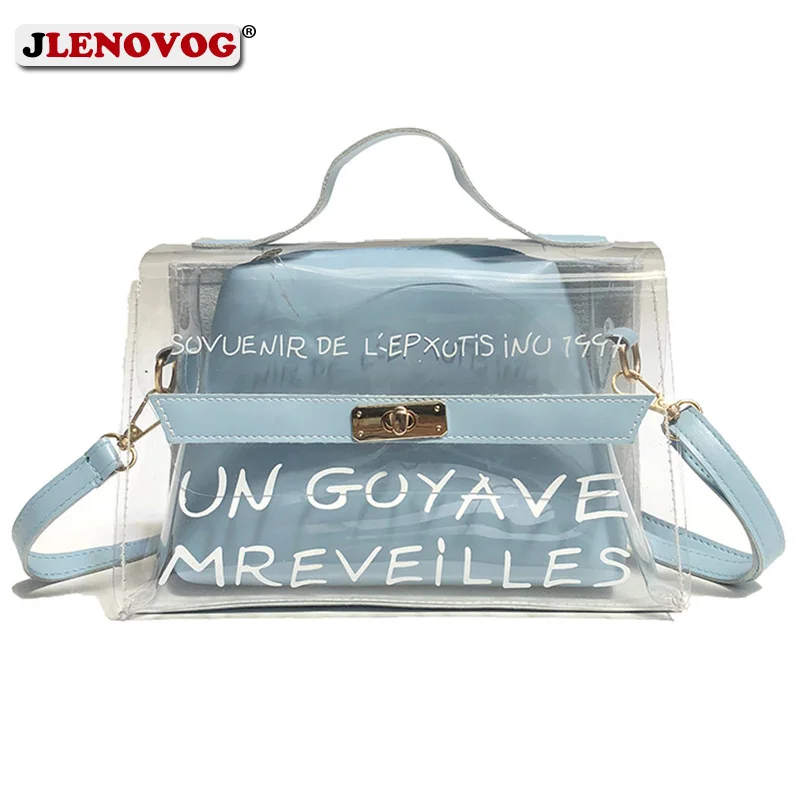 sac transparent luxe