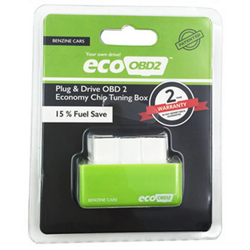 1pc x Eco/Nitro OBD2 Chip Tuning Box Plug & Drive For Benzine/Diesel Car