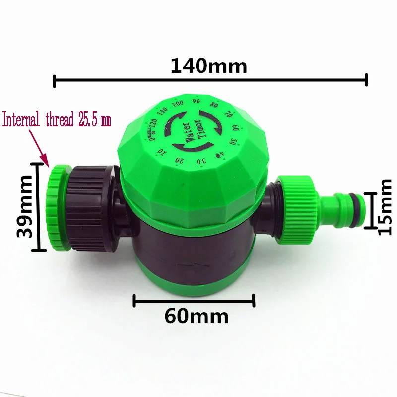 1 Pc 2 Hours Pointer Garden Water Timer Water flow Automatic Controller Garden Irrigation System Mechanical Timer - 2