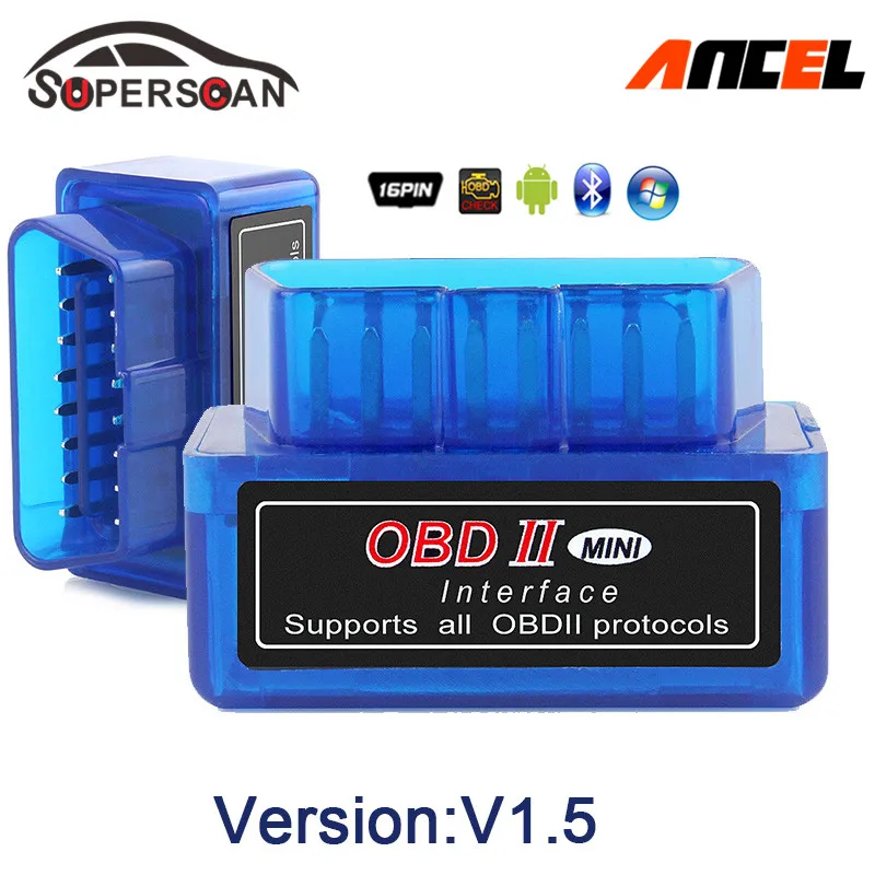 Prix pour 2017 Super Mini ELM327 Bluetooth Interface V1.5 OBD2 II Auto Outil De Diagnostic ELM 327 Travaux SUR Android Couple/PC livraison Gratuite Prix pour 2017 Super Mini ELM327 Bluetooth Interface V1.5 OBD2 II Auto Outil De Diagnostic ELM 327 Travaux SUR Android Couple/PC livraison Gratuite