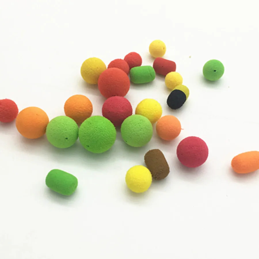 

10Pcs* Carp Fishing Boilies Pop Up Ball Feeder Bait Floating Corn Flavor Artifical Lure Baits Fishing Bead Hair Rig