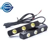 2 unids/lote blanco de alta potencia impermeable 6W 3456LED ojo de águila LED DRL luces diurnas para aparcamiento de coches niebla faro de luz para marcha atrás ► Foto 2/6