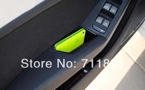

Interior Door Grab Handle Storage Tray Black (LHD) For Audi A4 B8
