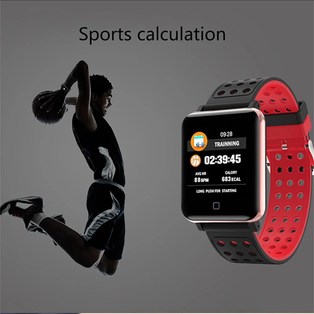 696 Smart Watch M19 Fitness Bracelet IP67 Waterproof Sport Pedometer Heart Rate Monitor Wristwatch For Xiaomi Mi Band 2 Honor Ba