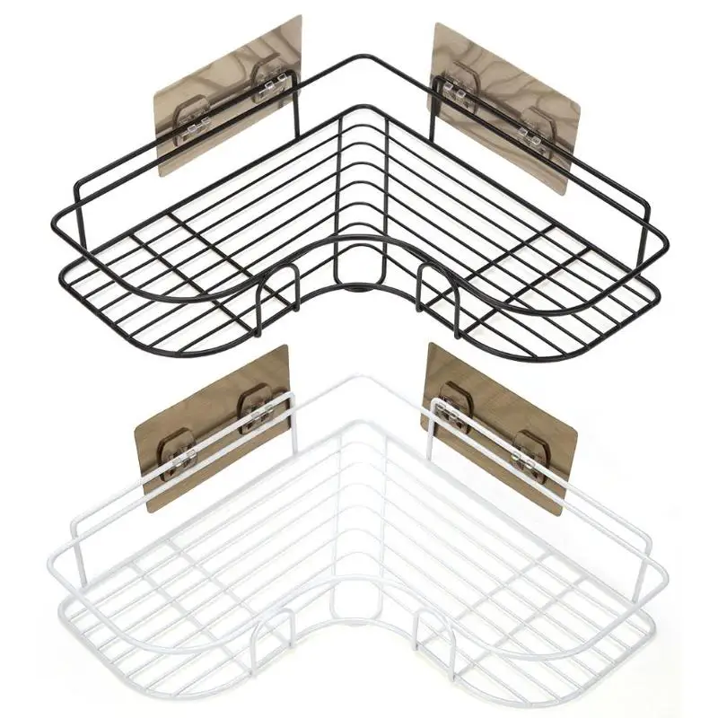 Полка для ванной угловая полка для душа шампунь органайзер для мыла треугольник косметический кухонный стеллаж для хранения Органайзер дропшиппинг
