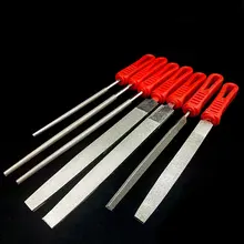 Гальванический алмаз файлы наборы 6/8/10/12 дюймов для пластику стеклу нефрит 5 шт. Ассорти файлы комбинированная шлифовальная обработка