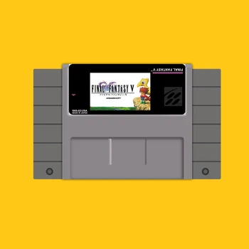 

Save File Final Fantasy 5 16 bit Big Gray Game Card For USA NTSC Game Player