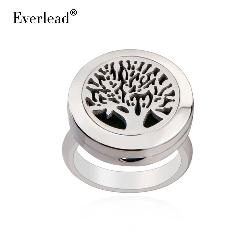 Baum Des Lebens Medaillon Ring Atherisches Ol Aromatherapie Diffusor Magnetische Edelstahl Ringe Medaillons Mit Kostenlos Pad Stainless Steel Ring Steel Ringtree Of Life Ring Aliexpress