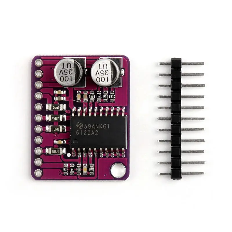 

CJMCU-612 Stereo Headphone Amplifier Board Module Low Power Audio Fidelity TPA6120