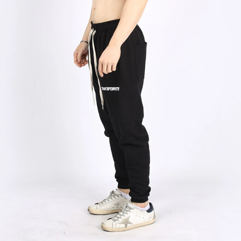 2019 brand New trend Gyms clothing men's pants men fashion Jogger Pants Skinny casual trousers pants top high quality sweatpants