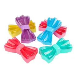 Высокое качество Детские игрушки Красочные Macarons можно пускать мыльные пузыри прозрачный кристалл грязи не липкий руки глины пять штук в