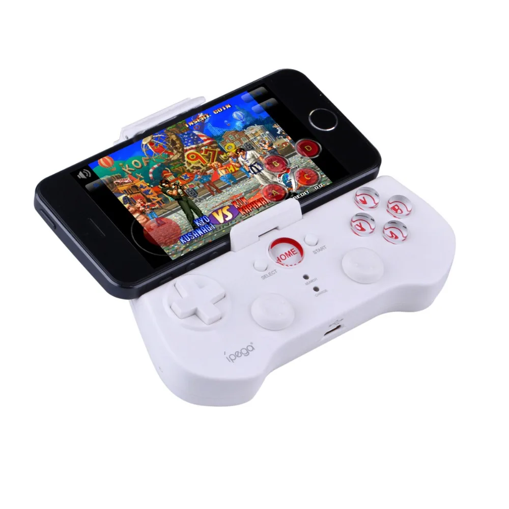 White PG 9017 iPega Wireless Bluetooth Game Gaming Controller Joystick Gamepad for Android iOS Cell phone