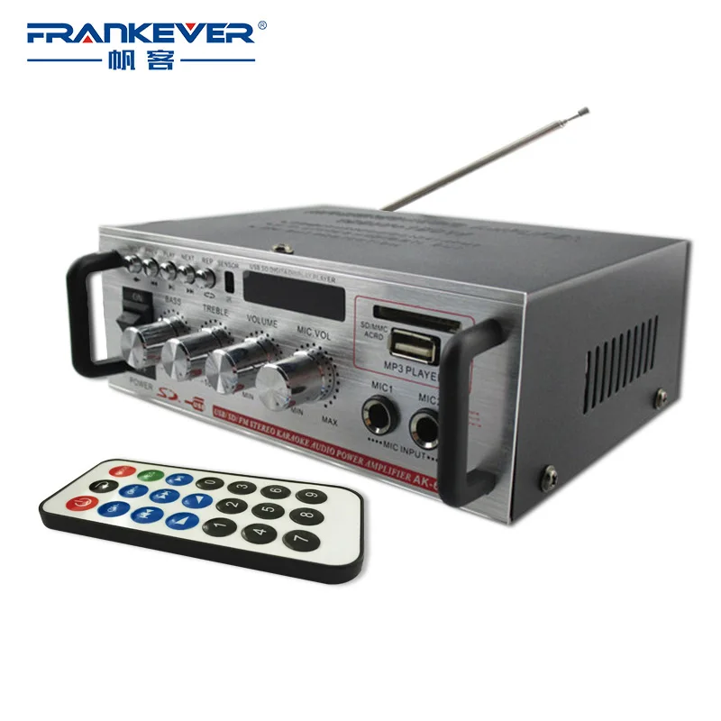 Frankever Hi Fi USB Car Audio Stereo font b Amplifier b font Motorcycle Car Boat MP3