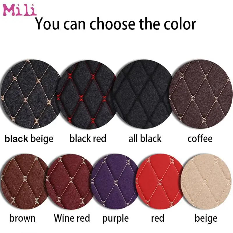 

Mili Custom car floor mats for Audi LOGO all model a3 8v a4 b7 b8 b9 q7 q5 a6 c7 a5 q3 tt cc car styling car accessories