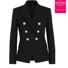 Женская новая модель, драпировка, Золотая Пряжка, тонкий костюм, куртка, одежда со звездами, Весенняя новая двубортная повседневная куртка, L492