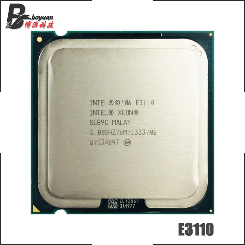 

Intel Xeon E3110 3.0 GHz Dual-Core CPU Processor 1333 L2=6M 65W LGA 775