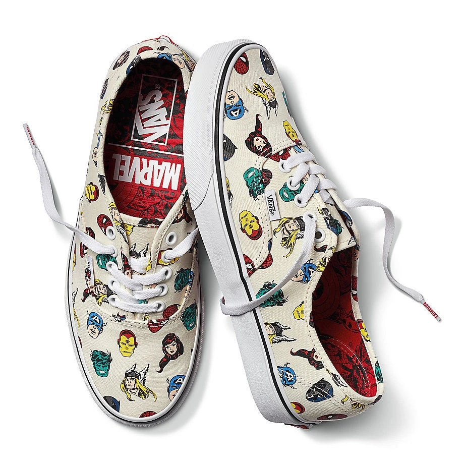

VANSES X MARVEL AUTHENTIC MARVEL HEADS MULTI MEN WOMEN