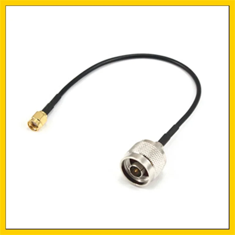 10 Pieces antenna Extension Cable RP-SMA Male (hole ) to N Male Connector Pigtail Cable 50CM 10 Pieces antenna Extension Cable RP-SMA Male (hole ) to N Male Connector Pigtail Cable 50CM