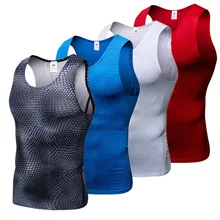 Бренд, компрессионные колготки, майка для спортзала, Мужская быстросохнущая спортивная рубашка без рукавов G ym, топ для фитнеса, мужская майка для бега, спортивная одежда