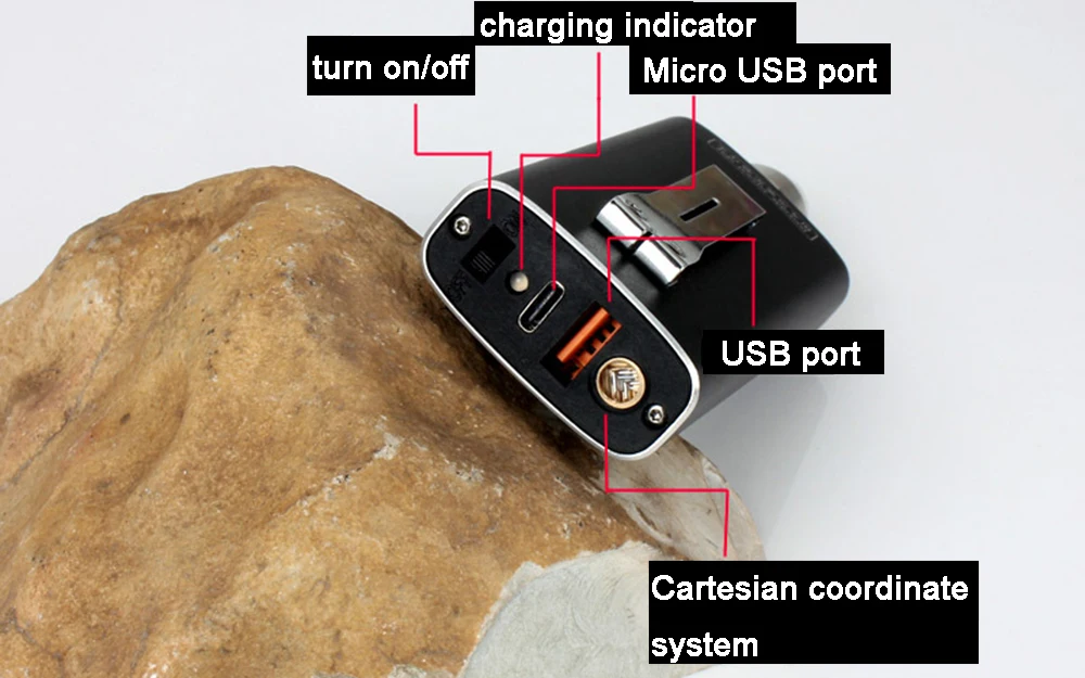 USB Перезаряжаемый светодиодный фонарь, белый светильник, драгоценный камень, инспекционный желтый светильник, портативный флэш-светильник, лампе 365 нм, черный светильник, УФ-лампа