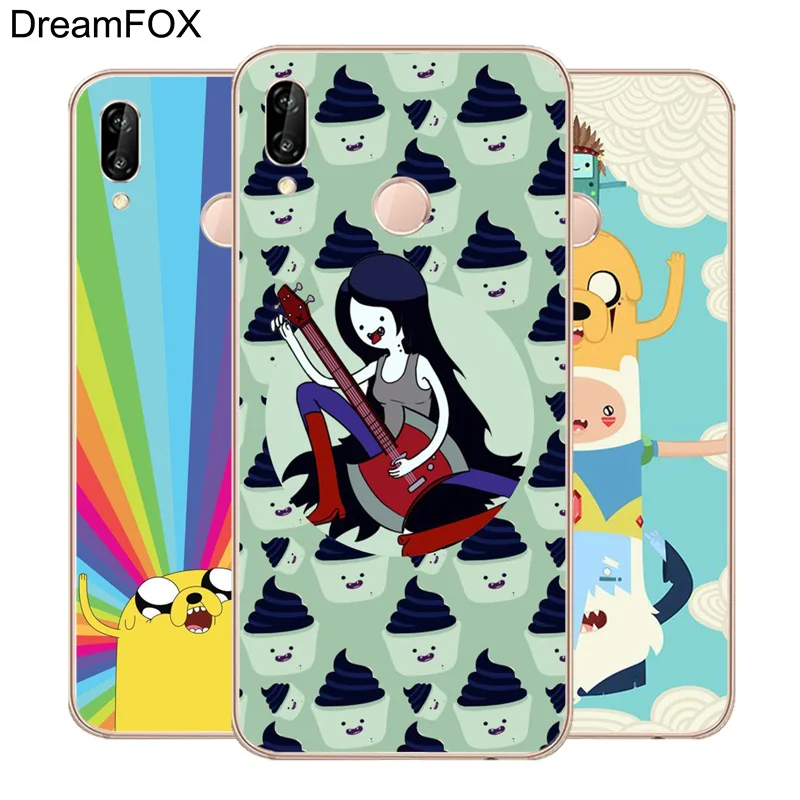 

L101 Adventure Time Soft TPU Silicone Case Cover For Huawei P8 P9 P10 P20 P30 Lite Pro P Smart Plus 2017 2019