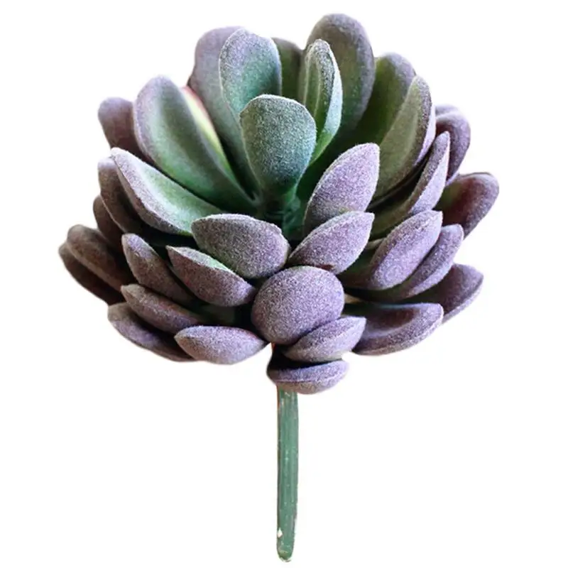 Реалистичные искусственные растения креативное моделирование суккулентная Цветочная головка Цветочная композиция DIY аксессуары большой алоэ декор из растений